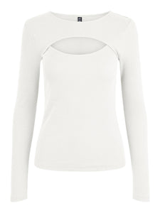 Cut Out Long Sleeve Top