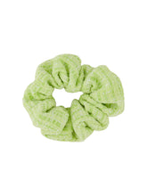 Load image into Gallery viewer, Tweed Velour Scrunchies