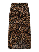 Load image into Gallery viewer, Leopard Wrap Skirt