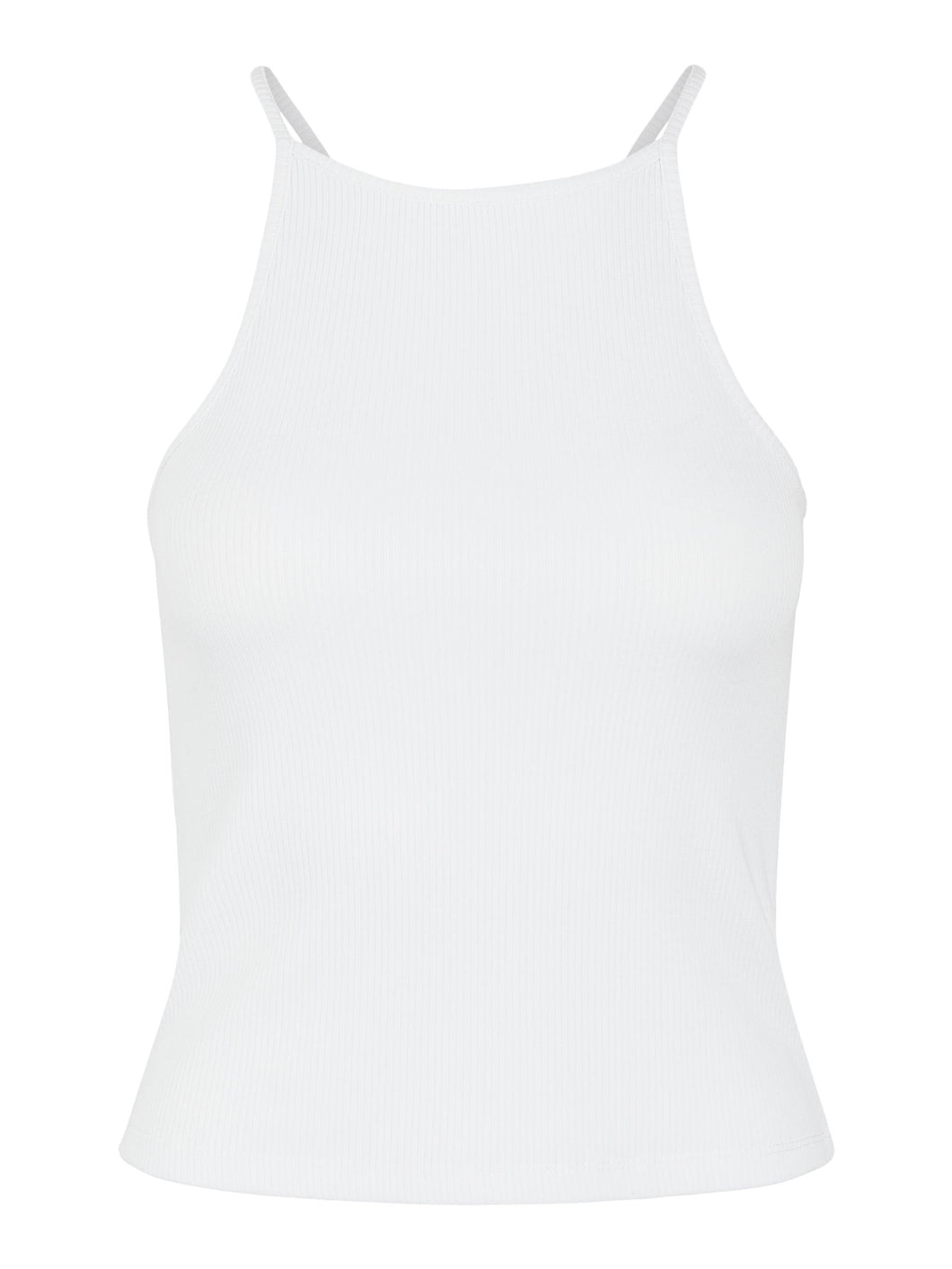 Ribbed Halter Vest