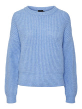 Load image into Gallery viewer, Sky Blue Dahlia Knit