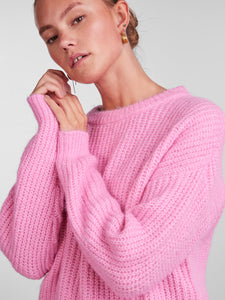 Candy Pink Dahlia Knit