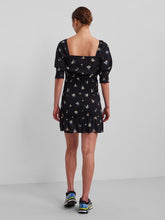 Load image into Gallery viewer, Floral Shirred Mini Dress