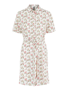 Rose Shirt Dress