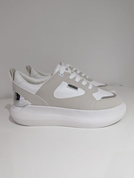 Platform White Trainers