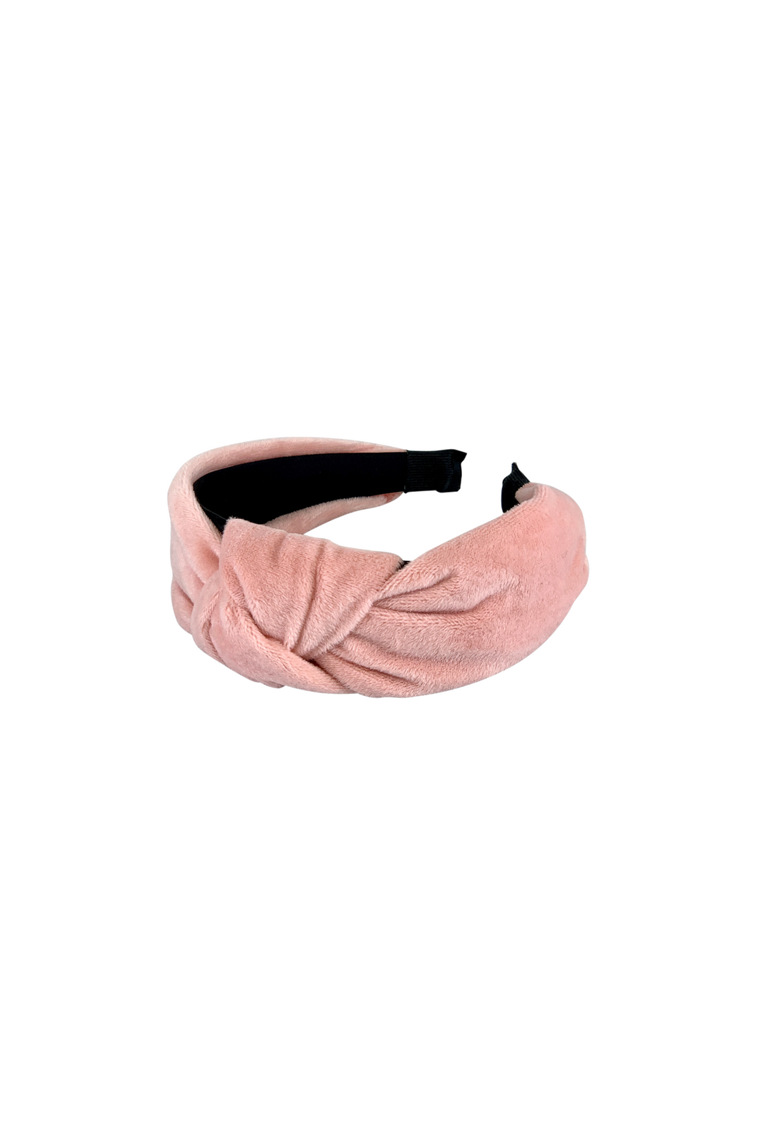 Pink Velour Headband