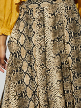 Load image into Gallery viewer, Serpent D-Ring Wrap Skirt