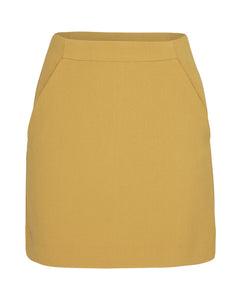 Mustard Mini Skirt
