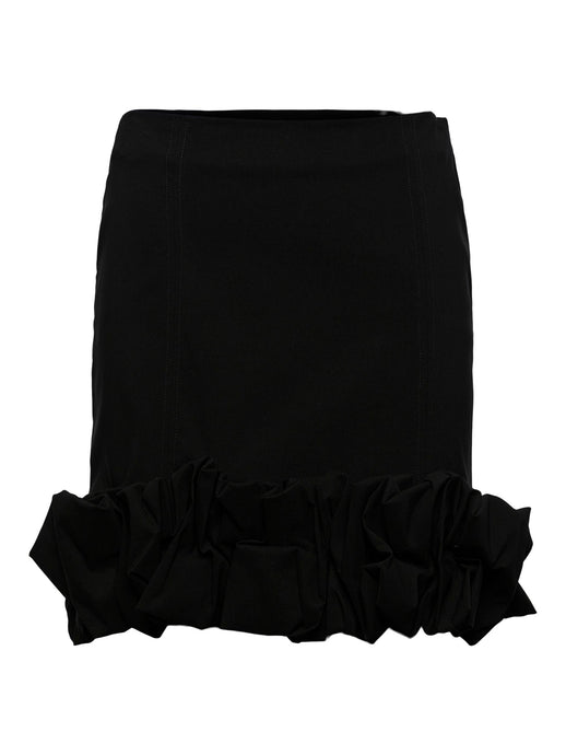 Ruffle Hem Mini skirt