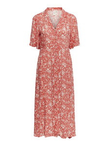 Floral Midi Tea Dress