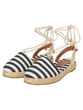 Load image into Gallery viewer, Tie Ankle Espadrilles