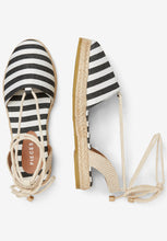 Load image into Gallery viewer, Tie Ankle Espadrilles