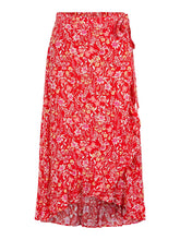 Load image into Gallery viewer, Poppy Floral Wrap Skirt