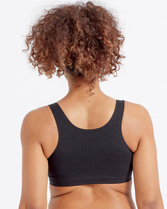 Eco-wear Black Comfort Bra