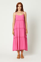 Load image into Gallery viewer, Flamingo Tiered Maxi Dress