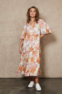 Tiered Maxi Dress