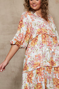 Tiered Maxi Dress