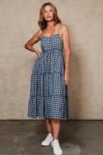 Load image into Gallery viewer, Gingham Sun Dress