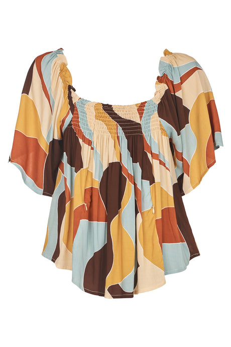 Pucci Flutter Top