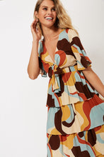 Load image into Gallery viewer, Pucci Tiered Maxi