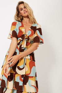 Pucci Tiered Maxi