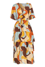Load image into Gallery viewer, Pucci Tiered Maxi