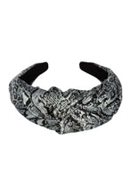 Load image into Gallery viewer, Grey Snake Headband