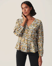 Load image into Gallery viewer, Floral Peplum Blouse